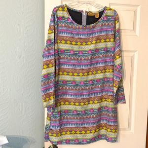 Wrangler Striped Shift Dress LG